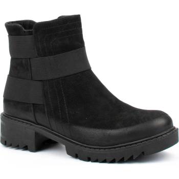 Image 1 of Черни дамски боти набук