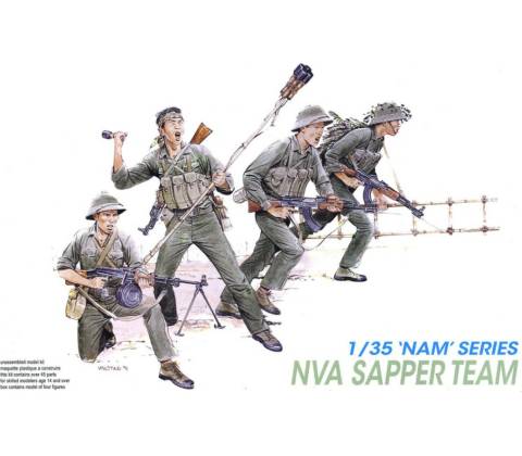 Dragon NVA Sapper Team 1:35