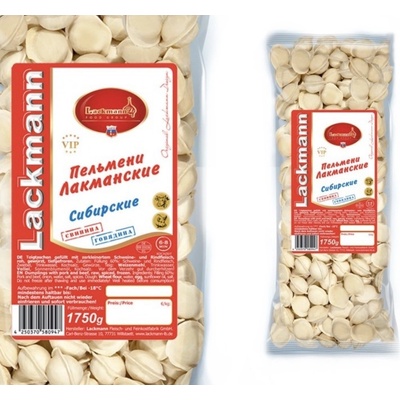 Lackmann Pelmeně Sibiřské 1500 g – Zboží Mobilmania