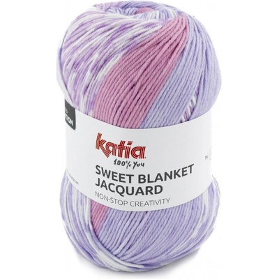 KATIA Sweet Blanket Jacquard 300