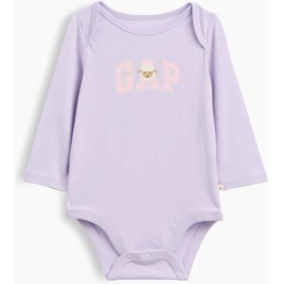 GAP Baby body s logom Fialová