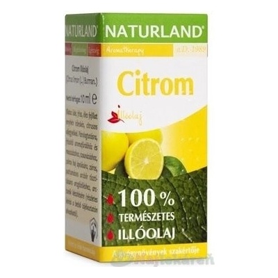 Naturland 100% éterický olej Citrón 10 ml