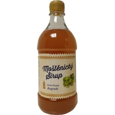Moštěnický sirup Angrešt 0,7 l