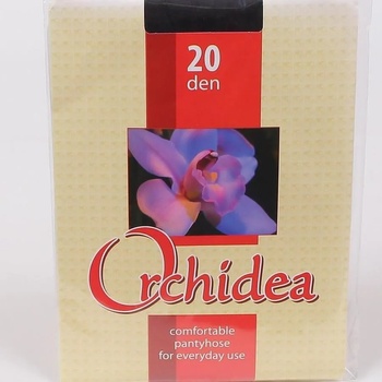 Image 1 of Фин чорапогащник с ликра в черно - 20 den