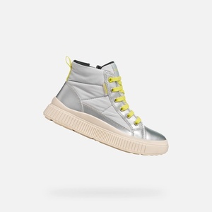 GEOX Сребристи детски маратонки Geox Laquinny B AB Geox | Srebaren | Момичешки | 36
