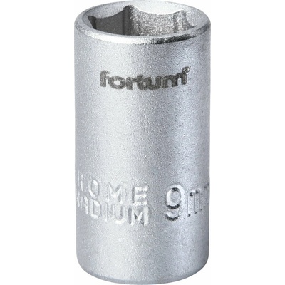 Kľúč nástrčný, 9mm, 1/4”, FORTUM
