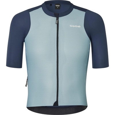 GripGrab Мъжка фланелка с къс ръкав за колоездене GripGrab PACR Lightweight Short Sleeve Jersey Cycling jersey - Navy Blue - размер XL (056-3868-0114)