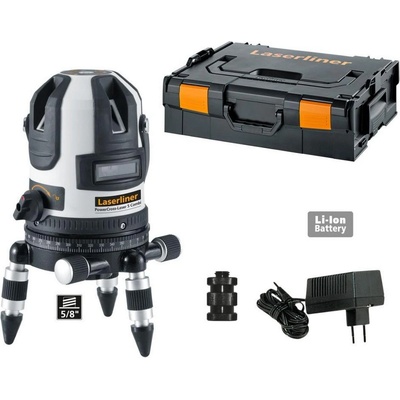 Laserliner Линеен лазерен нивелир Laserliner PowerCross-Laser 5 Combi, 057.300L - до 55 m (057.300L)