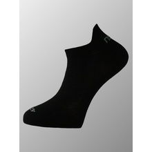 Nanosox Kotníčkové ponožky s merino vlnou Comfort Invisible černé