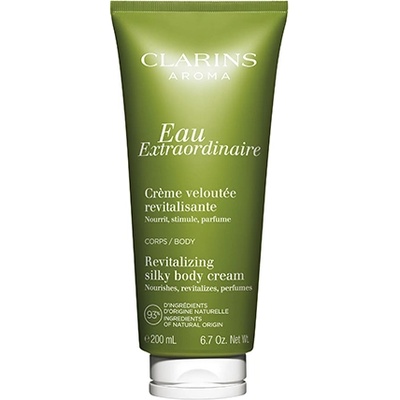 Clarins Eau Extraordinaire Revitalizing Silky Body Cream подхранващ крем за тяло за комбинирана към мазна кожа за жени 200 мл