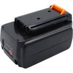 Cameron Sino Батерия за безжичен верижен трион Black & Decker 40V MAX 12 in и други, 36 V, 2 Ah, Li-Ion (CS-BPX360PX)