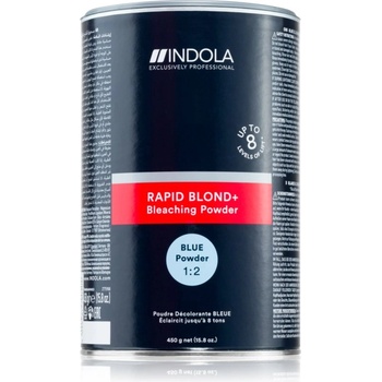 INDOLA Rapid BLOND+ Bleaching Powder изсветляваща пудра За коса цвят Blue 450 гр