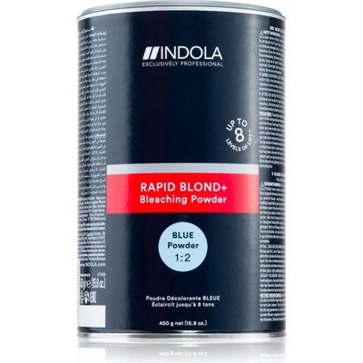 INDOLA Rapid BLOND+ Bleaching Powder изсветляваща пудра За коса цвят Blue 450 гр
