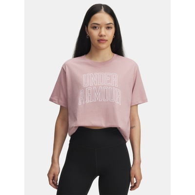 Under Armour Дамска тениска Under Armour Rival OS Campus Tee-PNK Under Armour | Rozov | ЖЕНИ | S