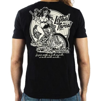 Lethal threat тениска хардкор мъжки - la muerte - lethal threat - lt20724
