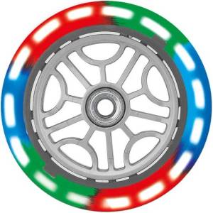 Globber Комплект от 2 бр. предни LED светещи колела АВЕС 5 за тротинетки Globber Primo/EVO/Elite - dzone