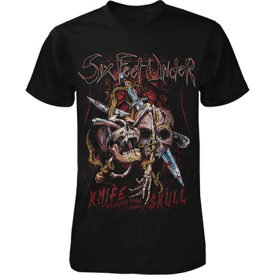 ART WORX Метална тениска мъжки Six Feet Under - Knife thru the Skull - ART WORX - 711913-001