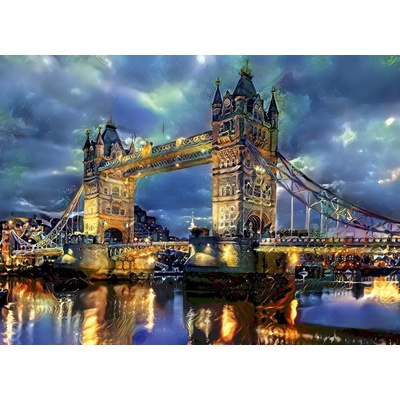 BlueBird Tower Bridge Anglie London Bridge 1000 dílků