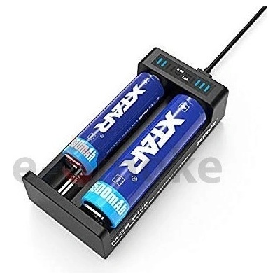 Xtar MC2 PLUS Li-Ion nabíjačka pre monočlánky s micro USB káblom