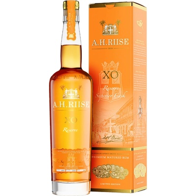 A.H. Riise XO Reserve Box 40% 0,7 l (holá láhev)