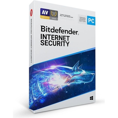 Bitdefender Internet Security 2020 1 lic. 12 mes.