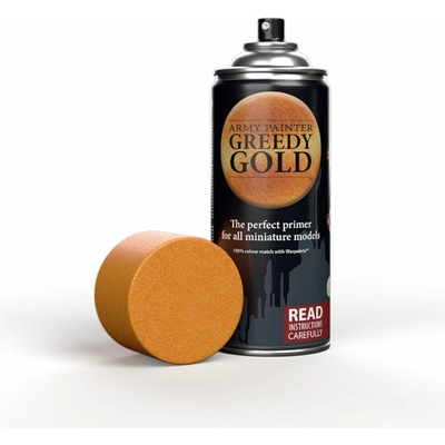 Army Painter Primer: Greedy Gold Spray 400ml