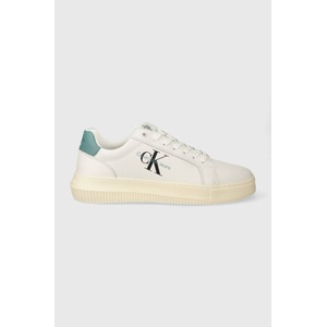 Calvin Klein Jeans Кожени маратонки YM0YM00681 CHUNKY CUPSOLE MONOLOGO (YM0YM00681)