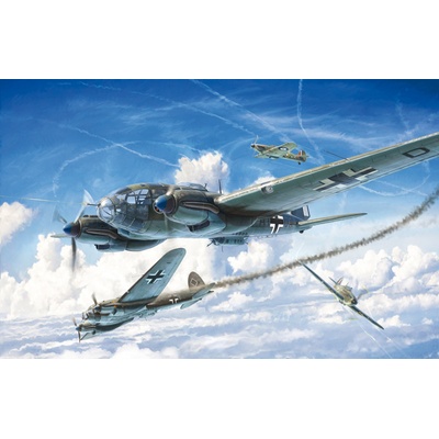 Italeri Model Kit letadlo 1436 HEINKEL HE:72 – Zboží Dáma