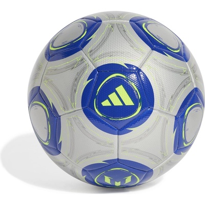 Adidas Messi League Football Adults - Silver/Blue
