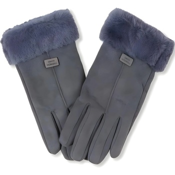 HARAHU Дамски ръкавици di - 38940 - Сиви kp38940 (di-38940)