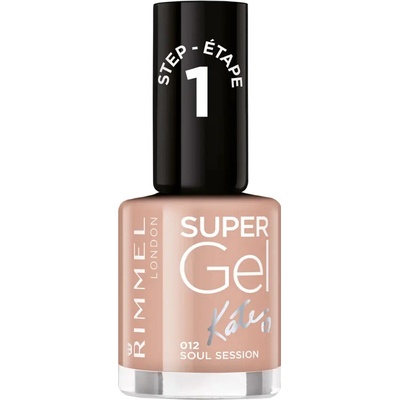Rimmel London Gelový lak na nehty Super Gel Nail Polish 012 Soul Session 12 ml