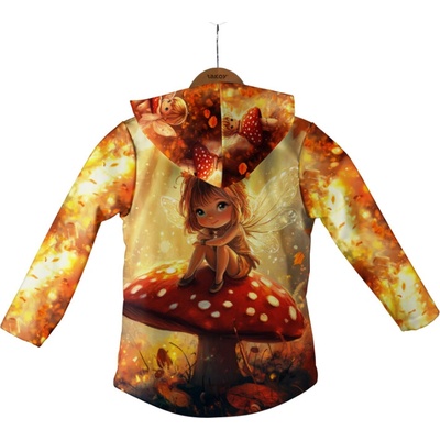 Takoy Panel se střihem 128 softshell bunda muchomůrka