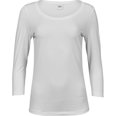 TEE JAYS tj460 / Дамска еластична тениска с 3/4 ръкав - бяла m (18046000102)