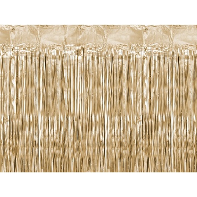 PartyDeco Парти Завеса в Злато, 90 x 250 см
