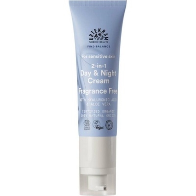 Urtekram Fragrance Free Sensitive 2in1 Day & Night Cream 50 ml