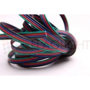  Кабел Четирижилен за rgb led лента 4 х 0.35 (0832)