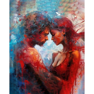 ZUTY Obrazy na stenu - Víchor emócií Rámovanie: vypnuté plátno na rám, Rozmer: 40x50 cm
