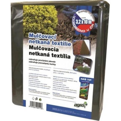 Jutabond netkaná textília čierna 50g 3,2x10m