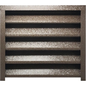 Kovový plot Sigma 2000 x 1100 mm čokoládovo hnedý RAL 8017