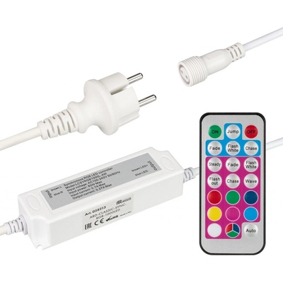 BTNeon Napájecí sada s ovladačem pro RGB LUXY LED hadice 230V, 3000L pro max. délku 82m hadice BN-CON-SYRGB-3000L-230