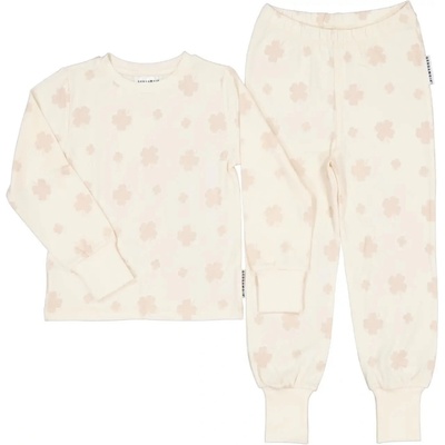 Geggamoja dvoudílné rostoucí pyžamo Beige Clover