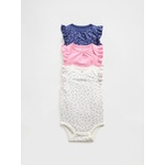 GAP Бебешко боди Brannan Bear, 3 бр. GAP GAP | Lilav | Момичешки | 50-62 - zoot - 88,68 лв