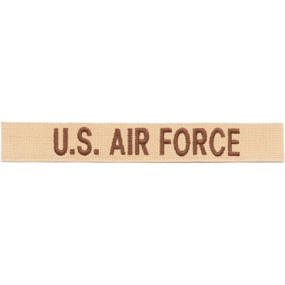 MILITARY RANGE Nášivka "U.S. AIRFORCE" DESERT