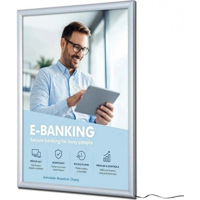 A-Z Reklama CZ LED světelný panel POSTERLIGHT na plakáty A1
