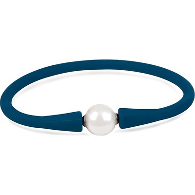 JwL Luxury Pearls Modrý sportovní perlový náramek JL0876