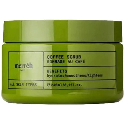 Merréh Скраб за лице и тяло с кафе, 240 ml