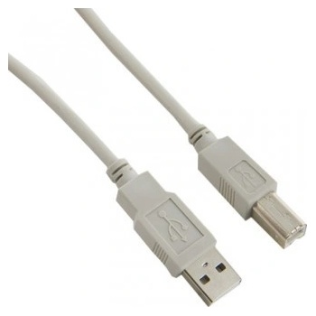 4World 04678 USB 2.0 AM-BM, 1,8m, šedý