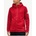 Adidas Stack Logo On Left Sleeve Hoodie Red