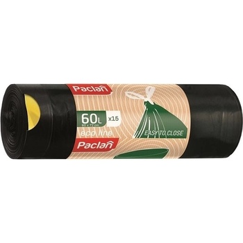 Paclan Eco Line zaťahovacie 60 l 25 µm 15 ks