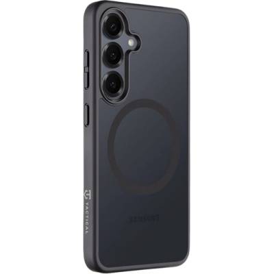 Tactical Samsung S25 TACTICAL MAGFORCE HYPERSTEALTH силиконов протектор за телефон, устойчив на удар, MagSafe, ЧЕРЕН 57983123686 (57983123686)